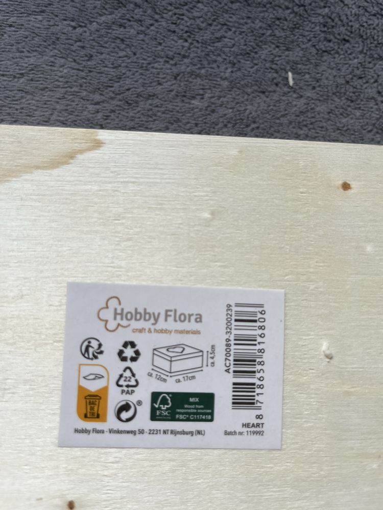 Pudełko na obrączki