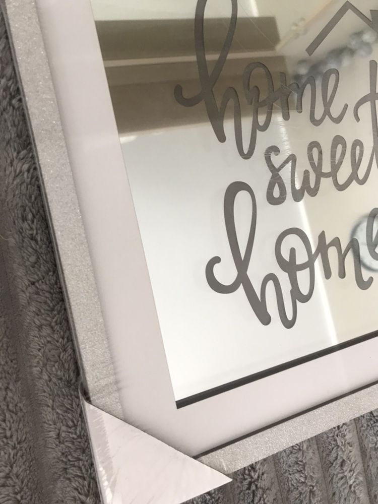 Dwa NOWE obrazki podświetlane lustrzane z Home&You - okazja, tanio!!