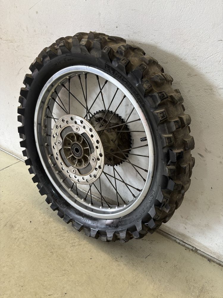 Koło Tył Tylne 18Cali Oś 17mm  SUZUKI TS125 Cross Mtx Dt Rm Yz Cr Sx