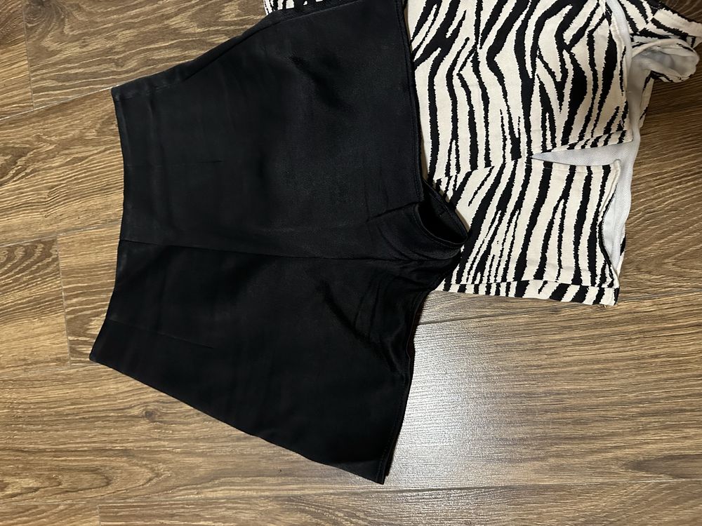 Юбка шорти zara шорты с разрезом