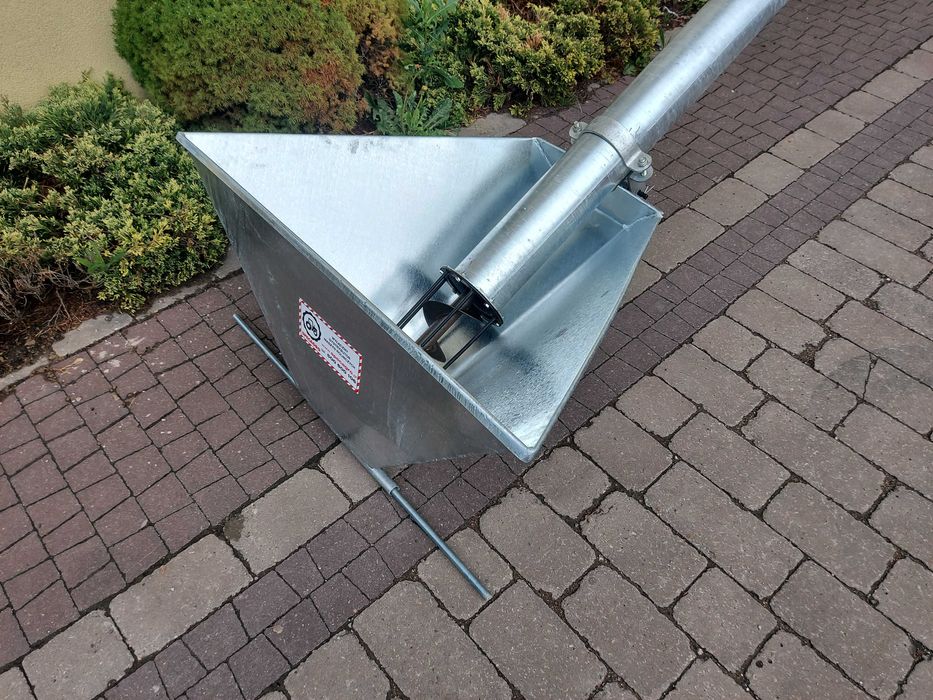 Kosz ocynk żmijka  do zboża przenośnik na motoreduktor fi 110 140