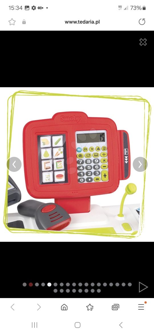 Smoby supermarket sklep jak nowy