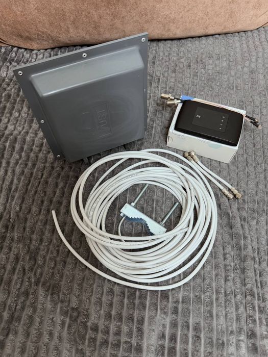 4G Wi-Fi роутер ZTE + антенна MIMO - интернет без света