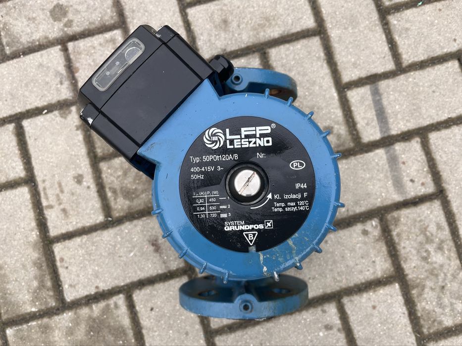 Pompa obiegowa do c.o. Trojfazowa 50POt120A/B