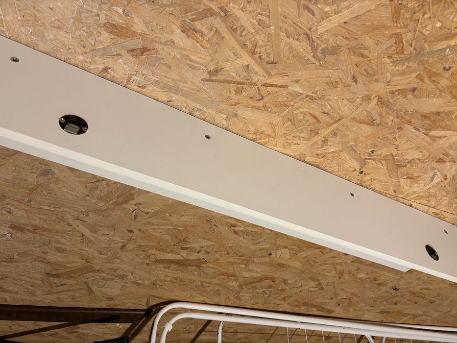 Półki białe 100cm i 102cm