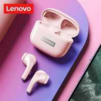 Lenovo LP40 Pro słuchawki bezprzewodowe Bluetooth 5.0 douszne różowe