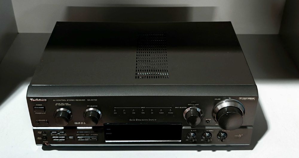 Amplituner Technics SA-AX720 Dolby Surround Pro Logic 5.1 5 x 100 W !!