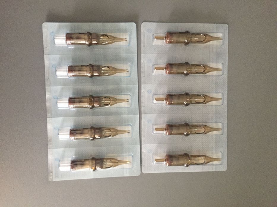 Igły cartridge do tatuażu KWADRON RL RS SEM MG FL 148szt + DYNAMIC BLK