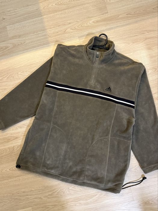 Вінтажний флісовий пуловер від Adidas