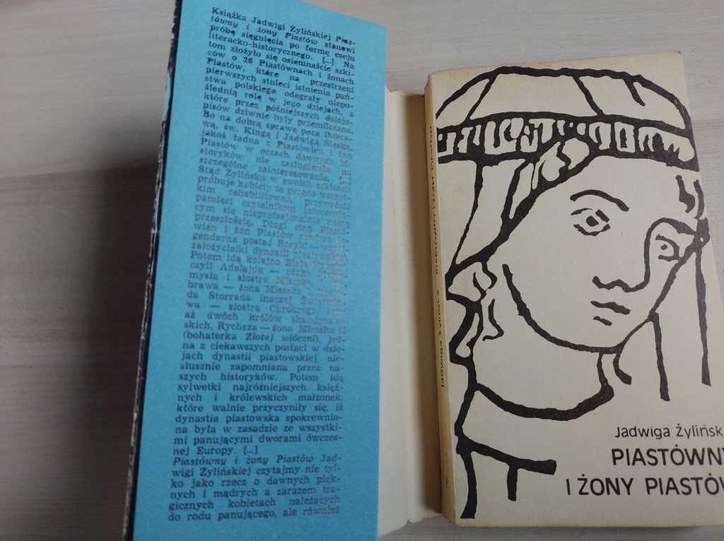 Piastówny i żony Piastów Jadwiga Żylińska  1972 rok