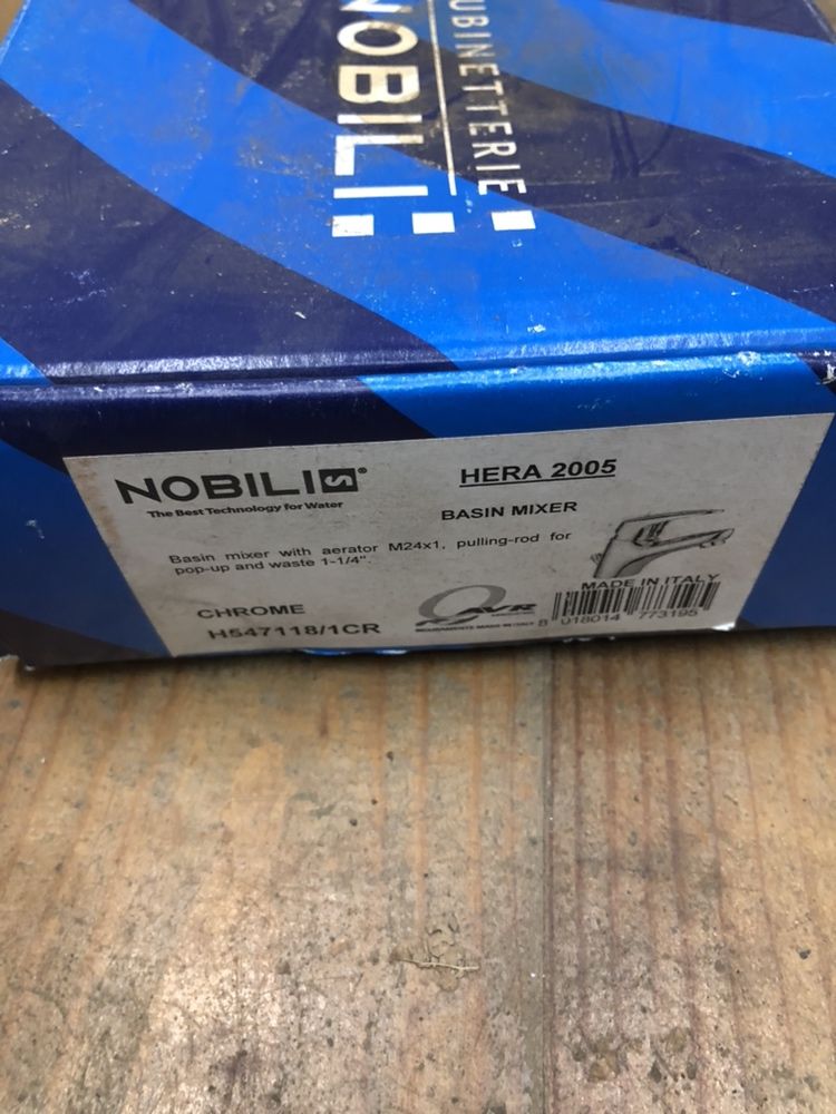 Змішувач для умивальника Nobili Hera H547118/1CR