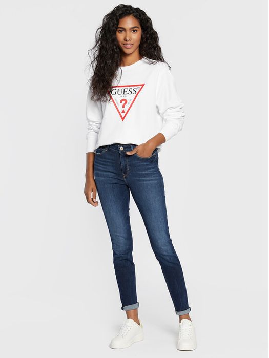 Bluza bez kaptura z logo Guess S