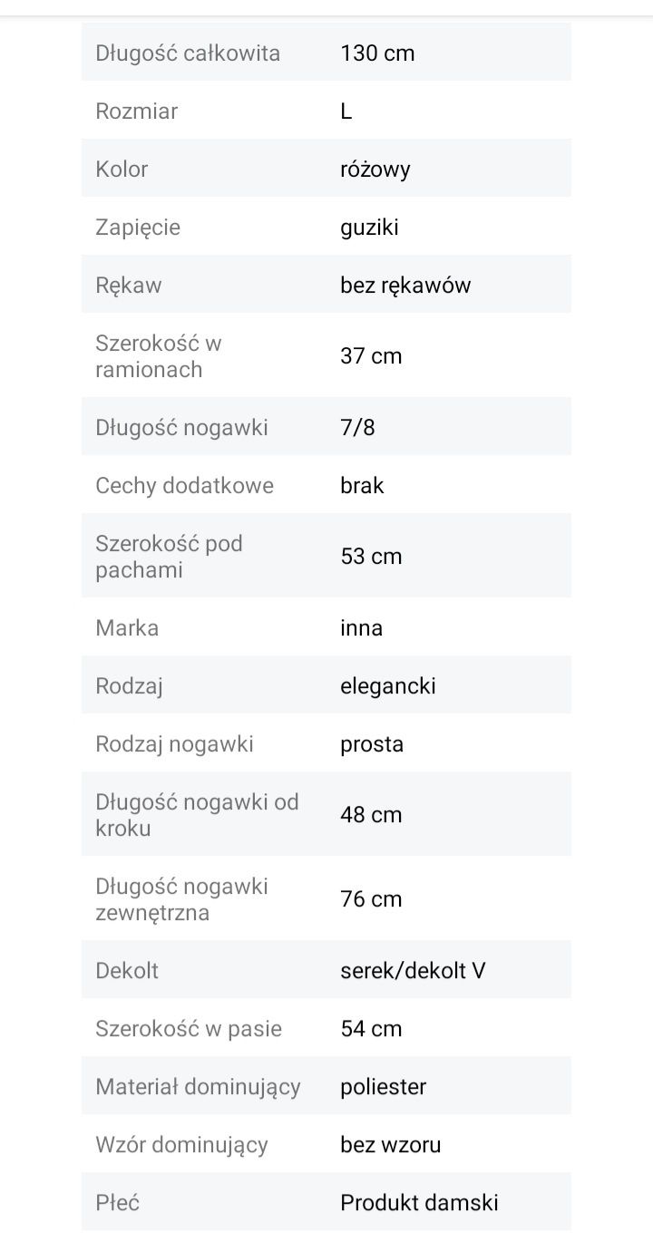 Kombinezon ciążowy