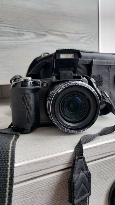 Фотоапарат Nikon Coolpix L110 + сумка+ флешка + акумулятори та зарядка