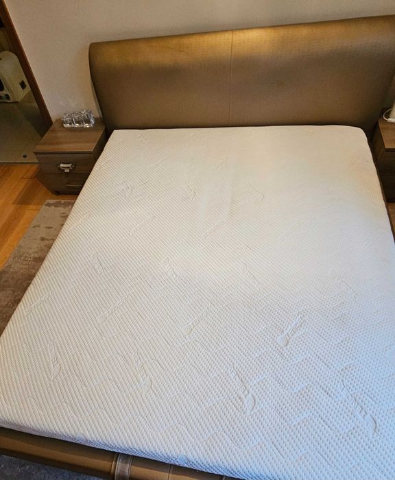 Urzywane łóżko 160cm z pojemnikiem  na sprzedaż