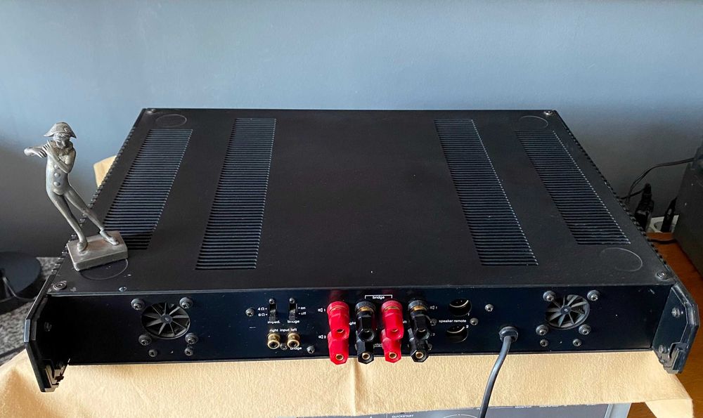 Braun PA4/2 Amplificador Potência, topo de gama da série Atelier