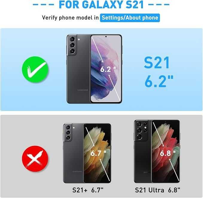 Etui z baterią do Galaxy S21, 4800 mAh z podpórką czarne