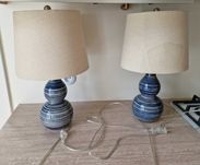 Lampy stołowe ceramiczne - 2 szt.