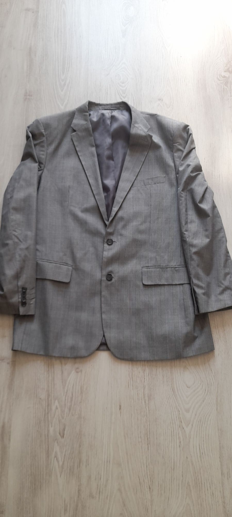 Garnitur męski xl szary w kratke bonprix collection