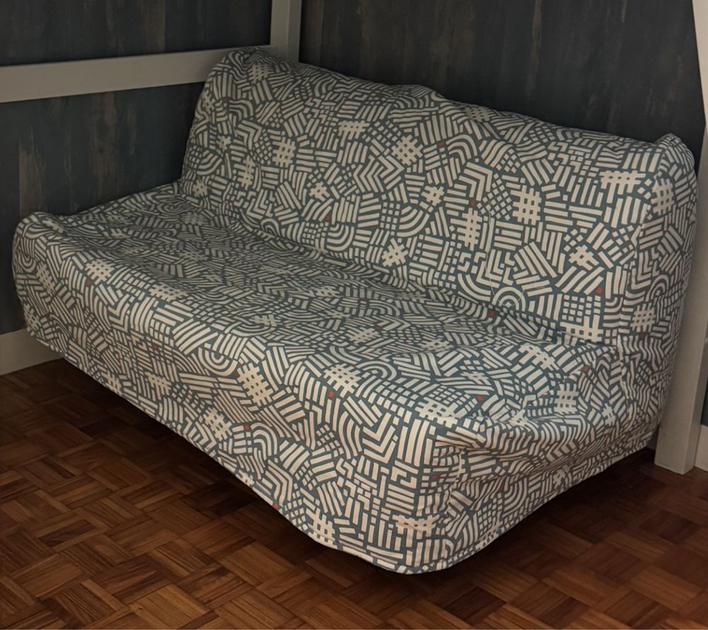 Sofa cama click clack quase novo