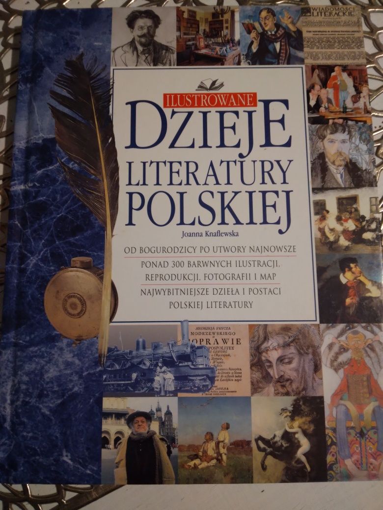 Ilustrowane dzieje literatury Polskiej plus gratis