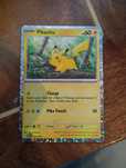 Karta Pokemon Pikachu Błyszcząca
