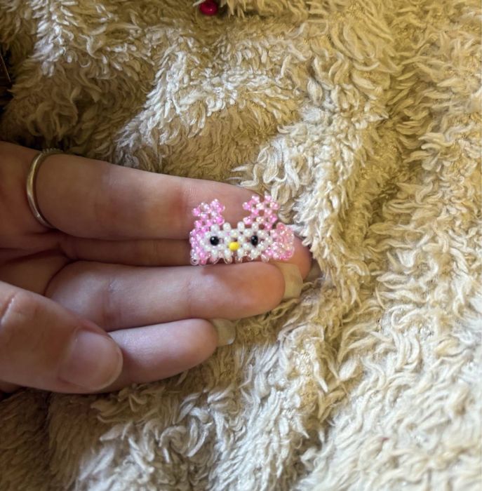 обручка з my melody hello kitty