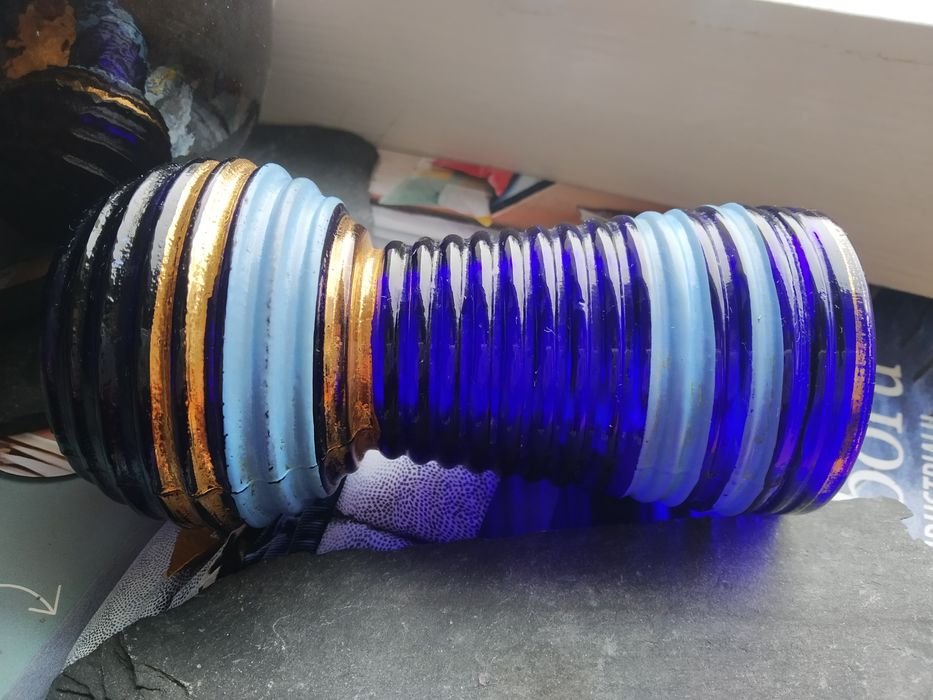 zestaw wazon wazonik Prądniczanka Pierścienie