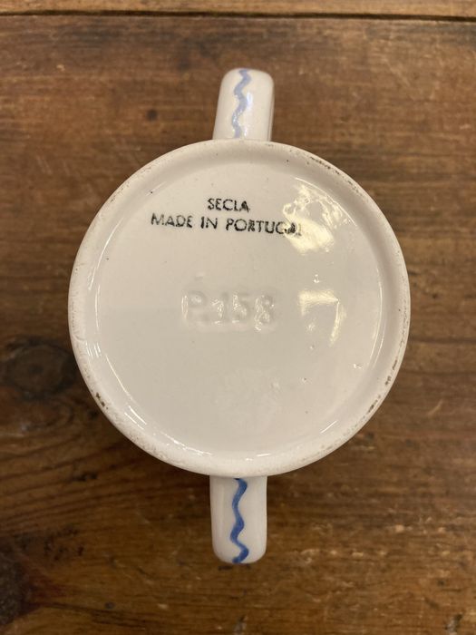 Cinzeiro publicitário “Restaurante Cortador” em faiança SECLA