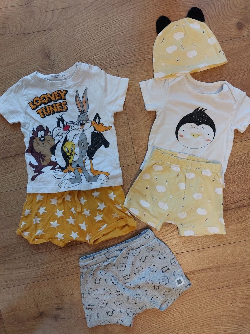 Paczka ubrań dla chłopca rozmiar 68 H&M,Sinsay,Kapphal,Zara