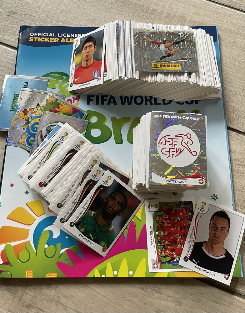 Panini World Cup 2014 Brasil наклейки
