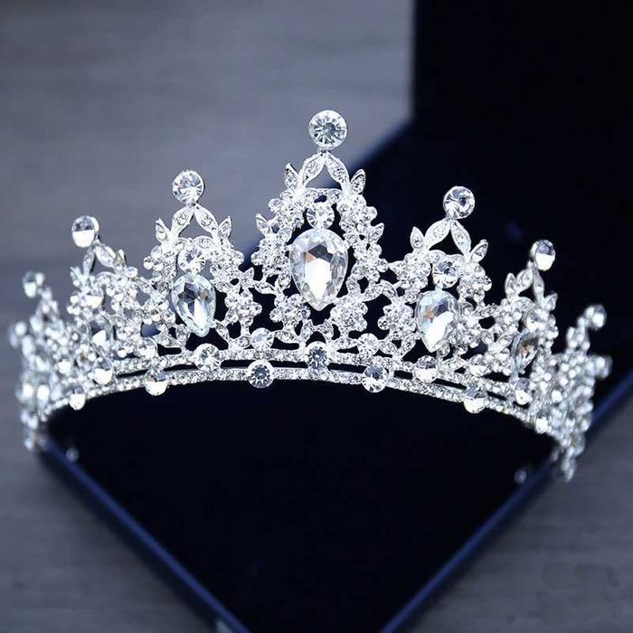 Entrega Imediata Para Noiva Tiara Cristal Acessório Para o Cabelo
