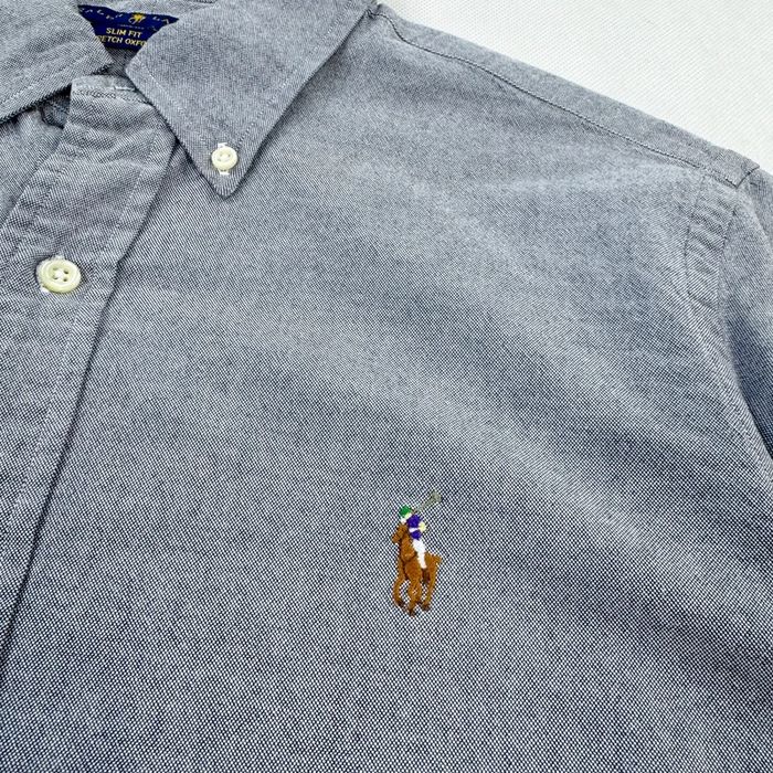 Koszula gładka Ralph Lauren Vintage Oxford