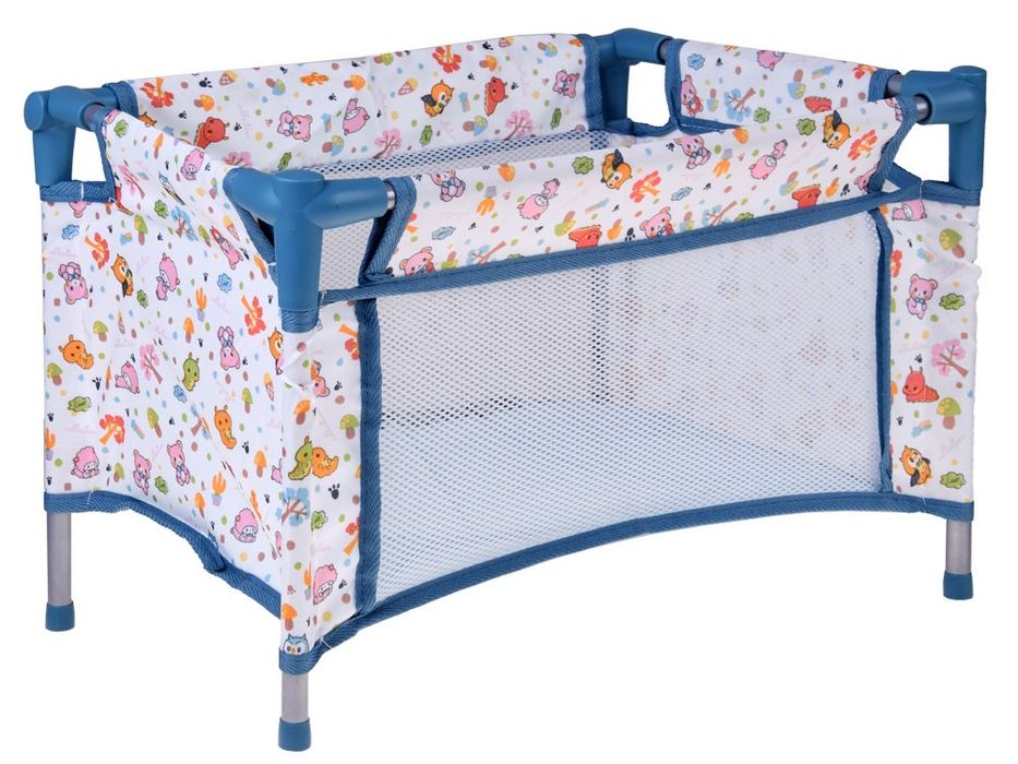 Zestaw Deluxe Lalka Bobas Wózek Łóżeczko Krzesełko akcesoria 16 ele