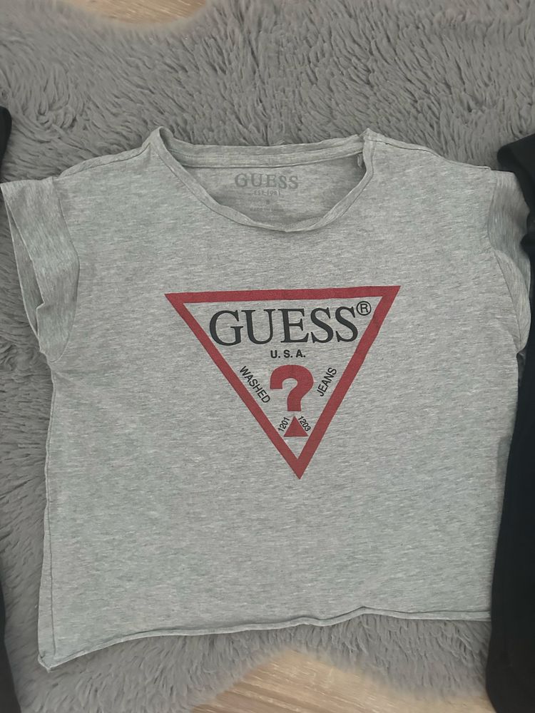 Zestaw trzech koszulek guess levis 128 134