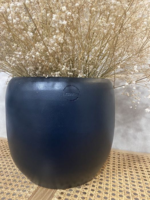 Vaso azul porcelana Artevasi