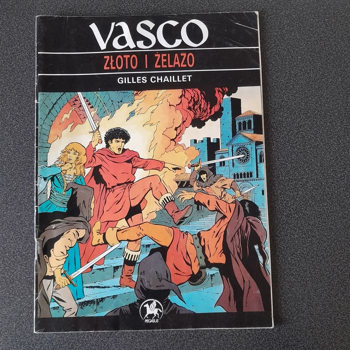 Vasco Złoto i Żelazo komiks kolekcja PRL