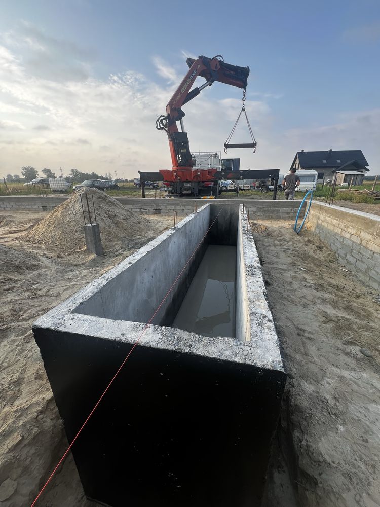 Kanał samochodowy Tir betonowy szczelny 4m 6m 8m 12m