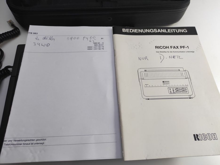 Fax mobilny Ricoh Fax PF-1