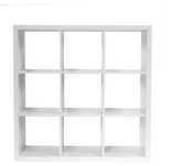 Estante 3x3 Cubos 111x39x111cm Branca