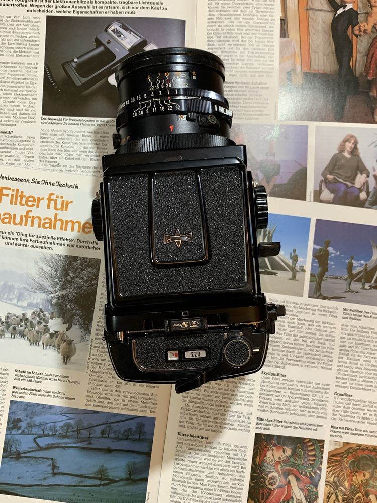 Mamiya RB67 Pro S with Mamiya-Sekor C 90mm f/3.8