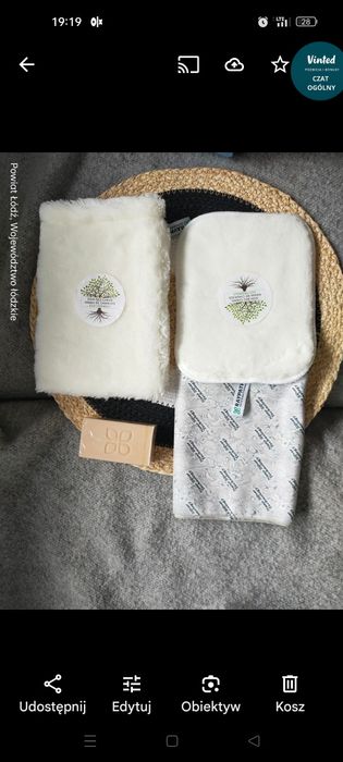 Rękawica biała sunbeam mini czyścił Raypath