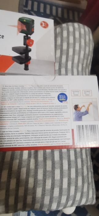 Vendo nível de laser