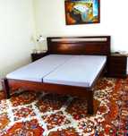 Indyjskie łoże kolonialne 180x200 + szafki nocne + stelaż - jak NOWE