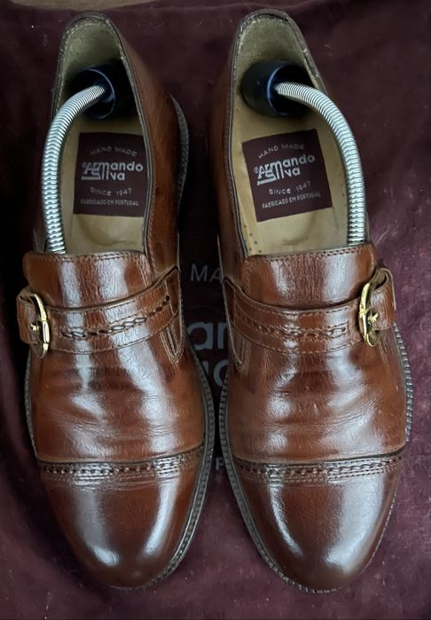 Sapatos Armando Silva quase novos! Castanhos 40!