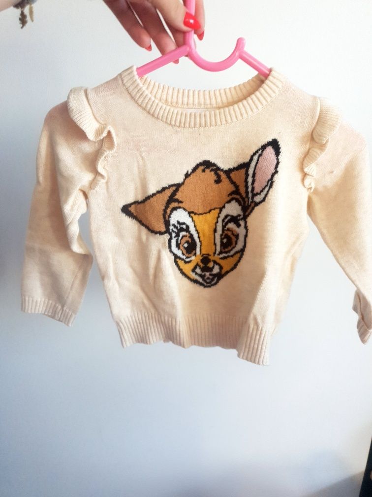 Sweterek bambi r 74