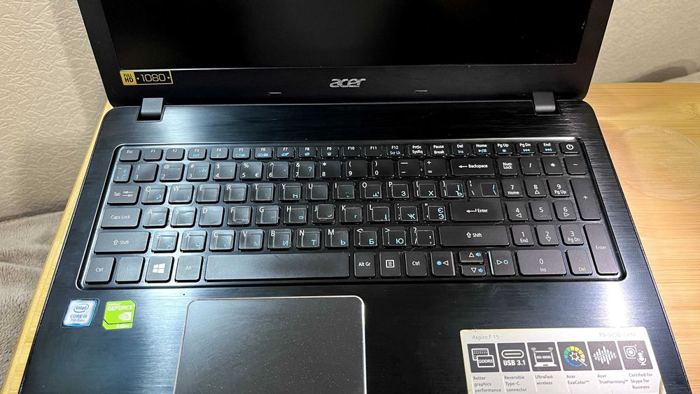 Потужний Ноутбук Acer Aspire F15