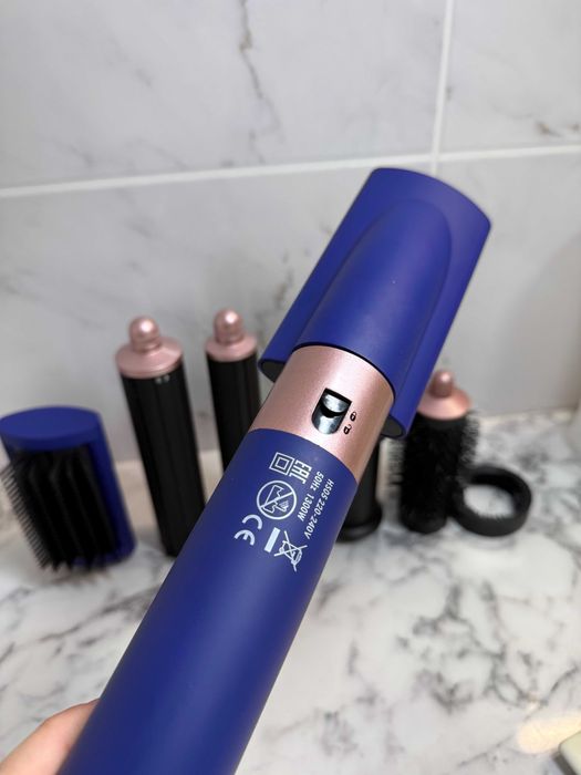 Стайлер Dyson Airwrap (Vinca Blue) на 6 насадок топ якість для волосся