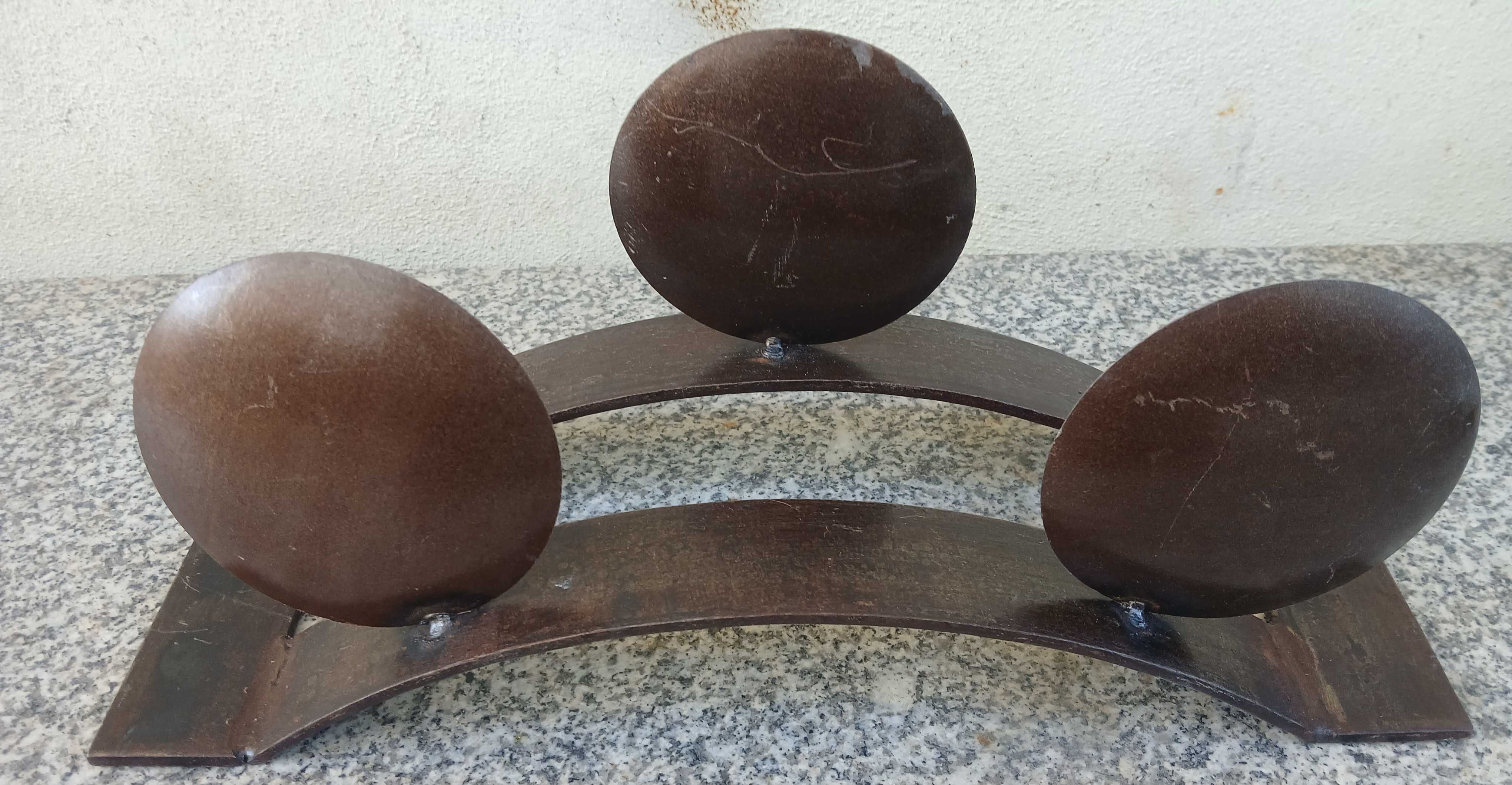 Suporte de velas parede