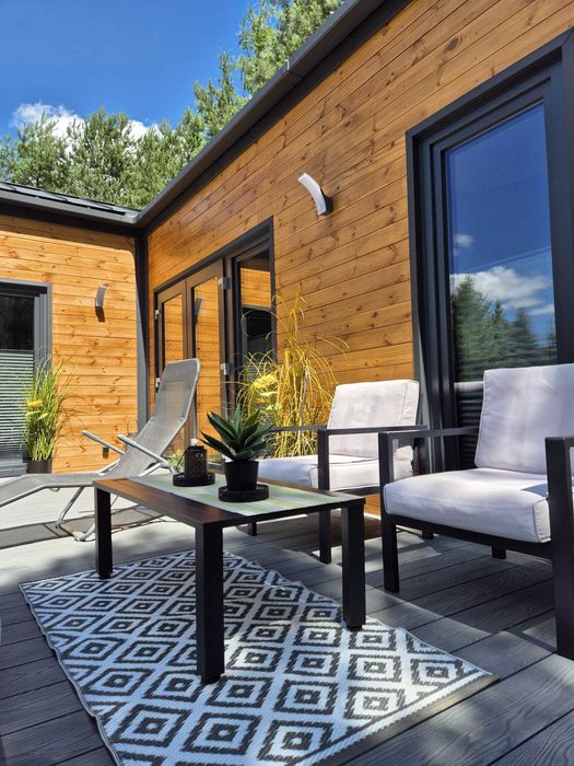 DOM MODUŁOWY Domek Mobilny Szkieletowy Na Zgłoszenie Całoroczny